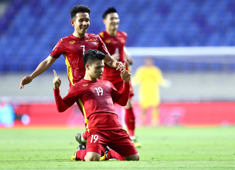 Quang Hải tỏa sáng trong trận thắng của tuyển Việt Nam.
