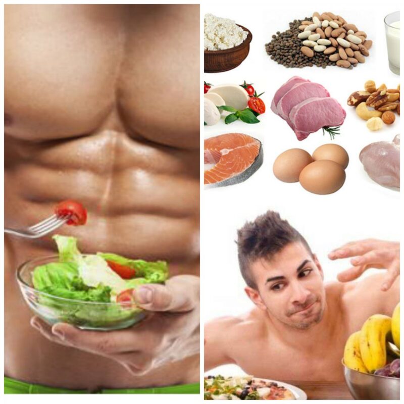 Một chế độ ăn giảm mỡ bụng lý tưởng cho nam là tăng cường nhiều đạm